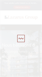 Mobile Screenshot of lazarusgroup.fr